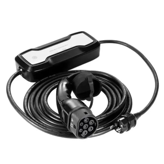 D-Ware Besen Ladestation Ladegerät Mobile Mode 2 Typ 2 Schuko Stecker 5 M Defektware - 8784251930874