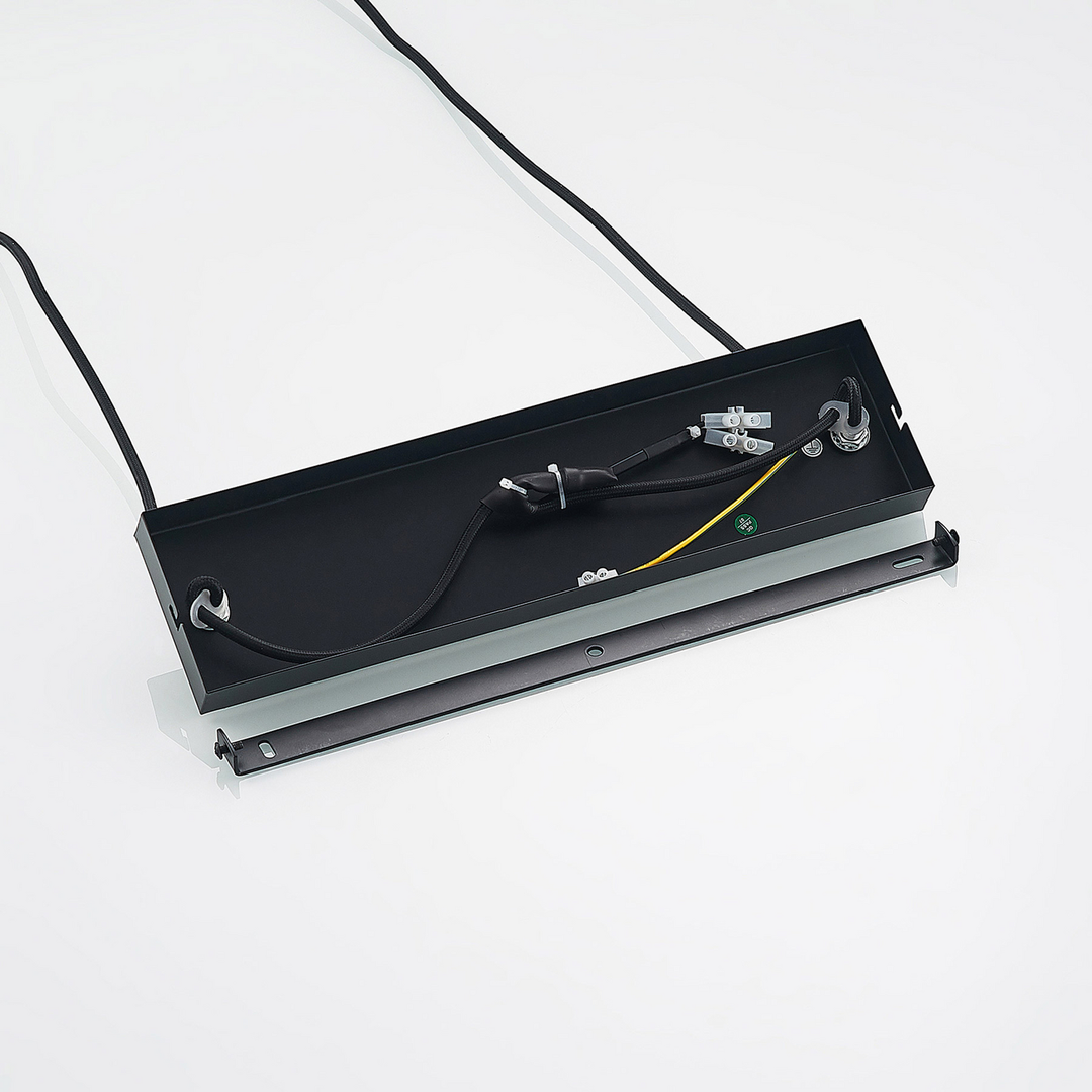 Lindby Colten Hängeleuchte Pendelleuchte Deckenlampe Lampe 4 Flammig Schwarz803 B-Ware - 4251911730951