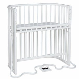 B-Ware Babybay Boxspring Beistellbett Bett Zustellbett Babybett Comfort Plus Weiß