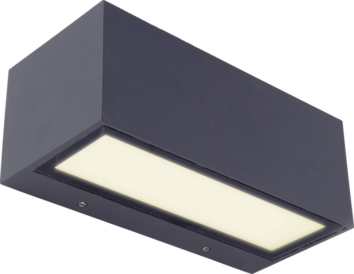 Lutec Gemini 5189112118 Led Außenwandleuchte 20 W Anthrazit Lampe Leuchte Spot B-Ware