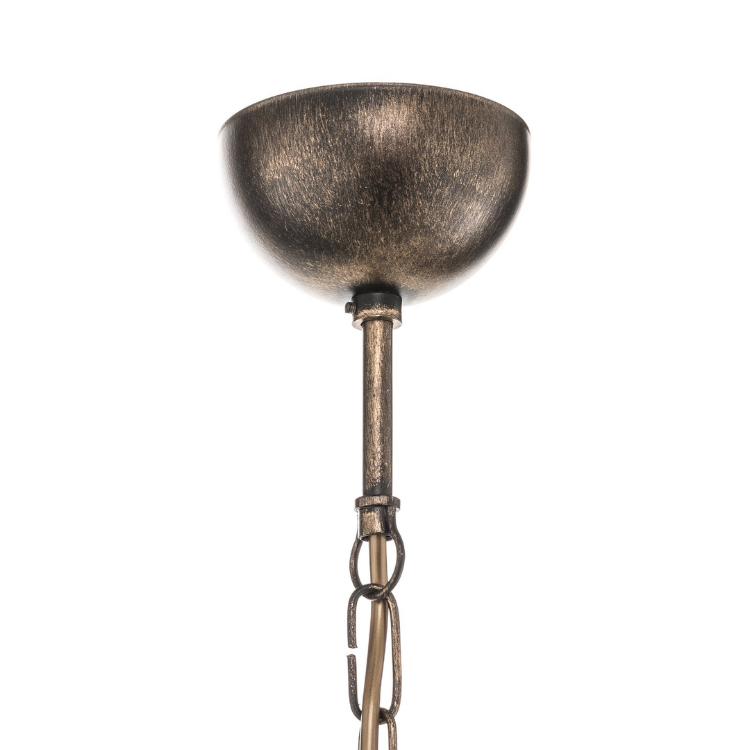 Casale Hängeleuchte Lampe Fünfflammig Leuchte Hängeleuchte E27 Metall Glas B-Ware - 5905962011772