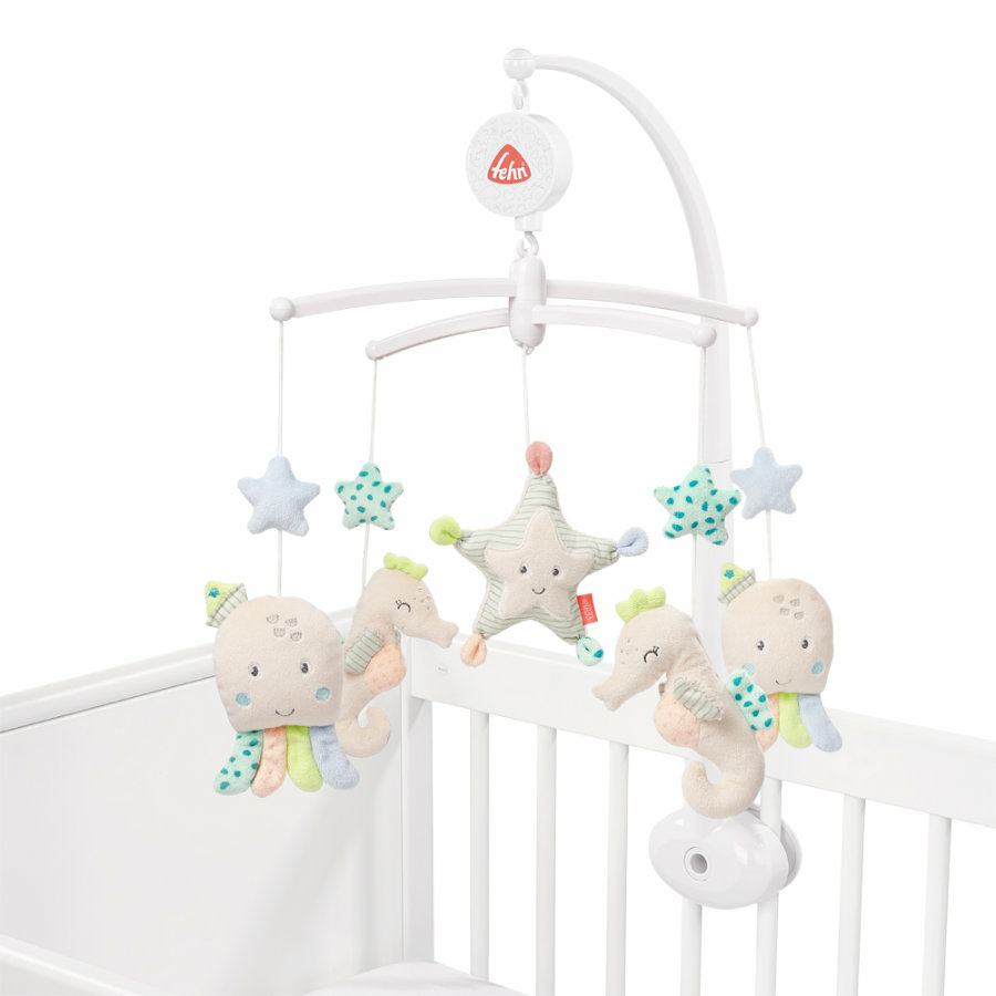 Fehn Musik-Mobile Meereskinder  Schlafmusik Babybett Einschlafhilfe Schlafmusik