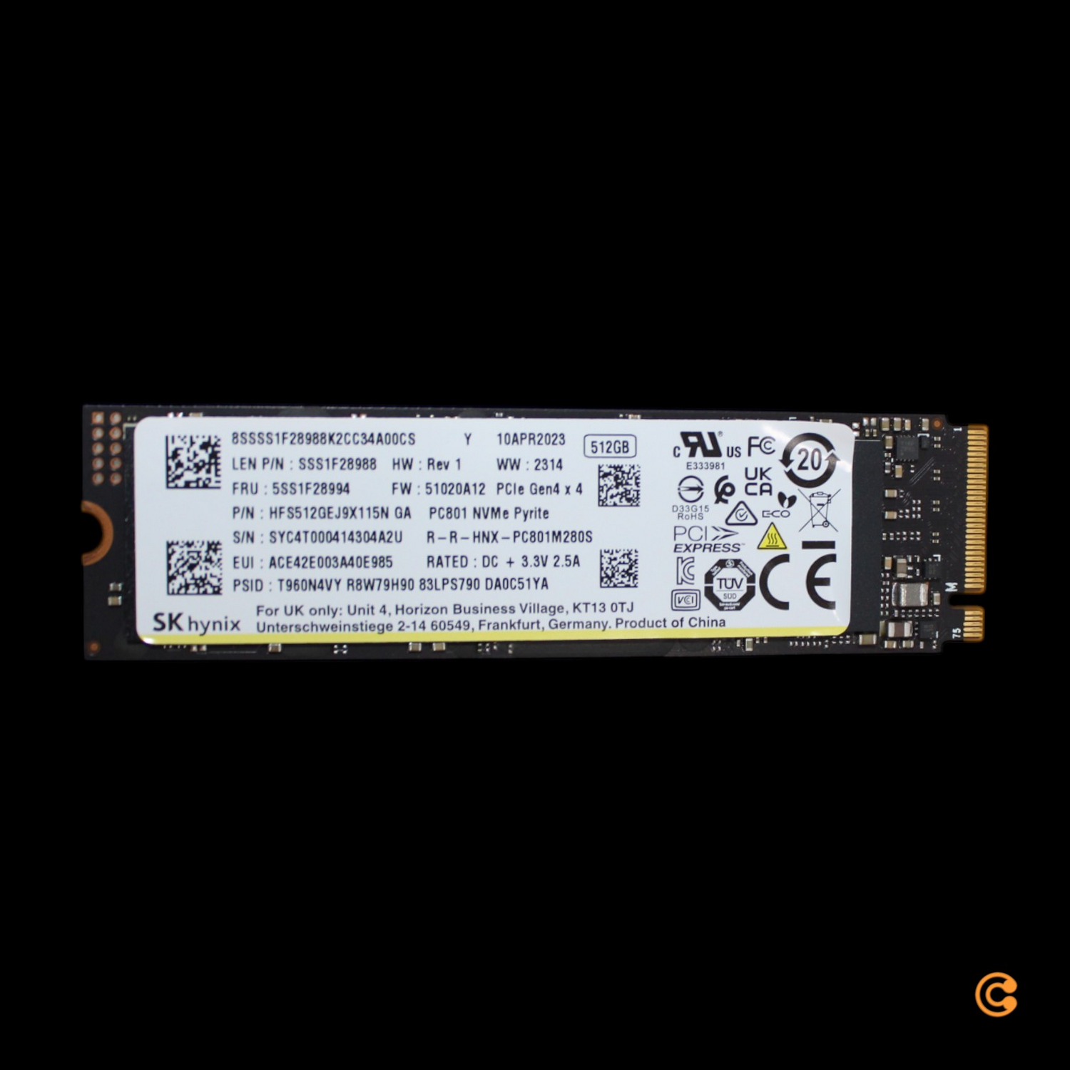 B-Ware Samsung 990 Pro 1 Tb Interne M.2 Pc Ie Nv Me Ssd 2280 Pc Ie Nv Me 4.0 X4 Retail Mz V