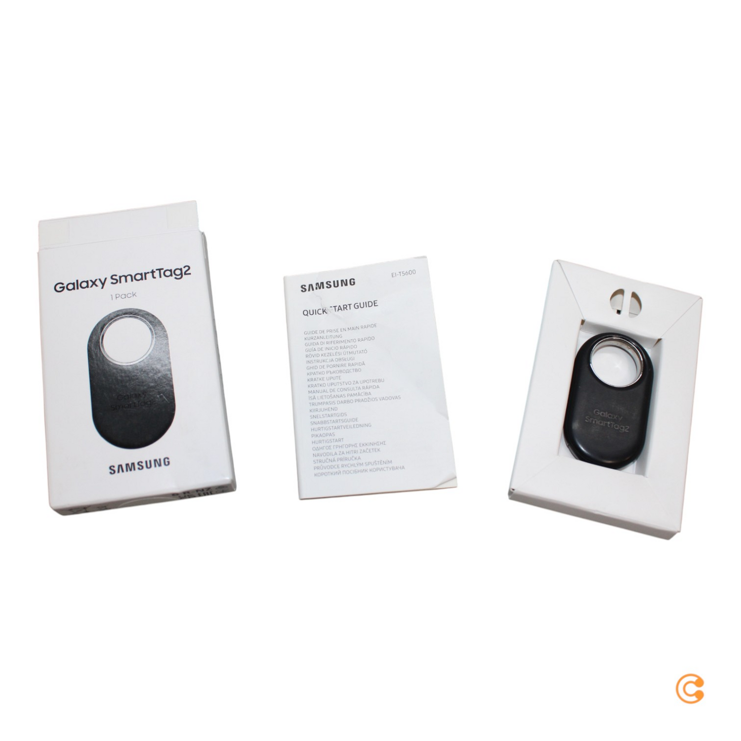 B-Ware Samsung Galaxy Smart Tag2 Ortungstracker Bluetooth Tracker Ortung (Schwarz)520