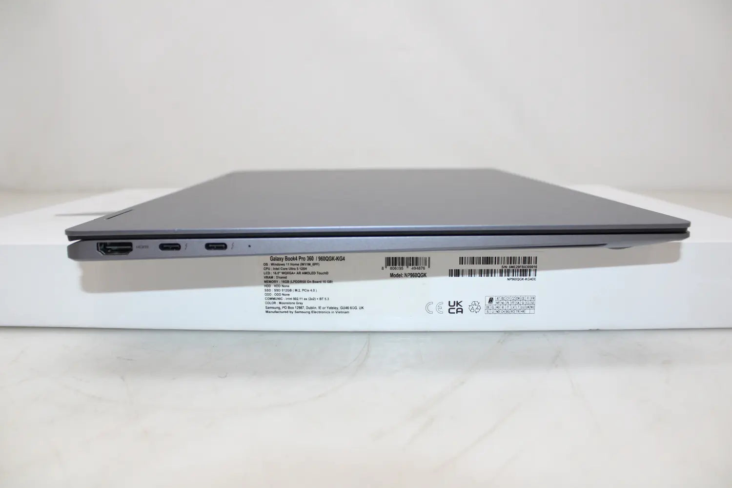 B-Ware Samsung Notebook Laptop Galaxy Book4 Pro 360 Touchscreen 16 Zoll Siehe Text/Foto - 8806095494876
