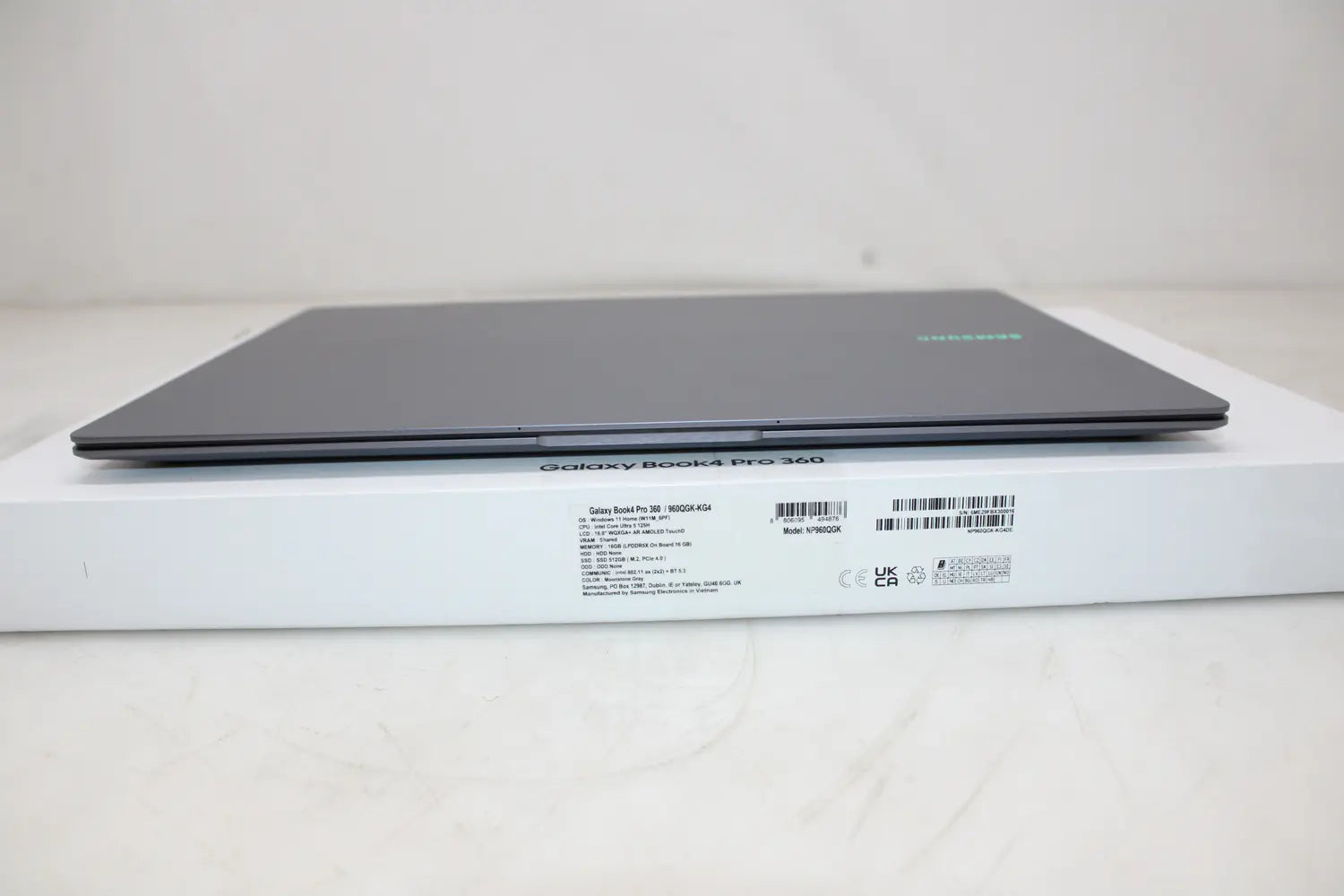 B-Ware Samsung Notebook Laptop Galaxy Book4 Pro 360 Touchscreen 16 Zoll Siehe Text/Foto - 8806095494876