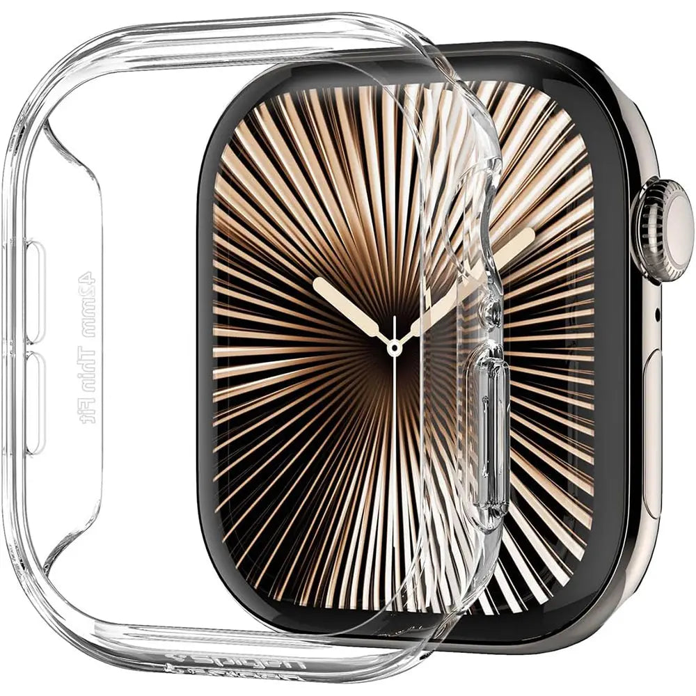 B-Ware Spigen Hülle Case Schutzhülle Für Apple Watch 10 Transparent Alltag Plastik Pc - 8809971234351