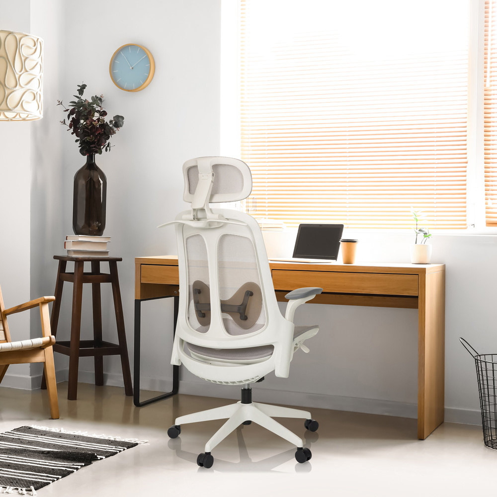 Hjh Office Bürostuhl Drehstuhl Stuhl Netzstoff Grau Arceo M Siehe Text/Foto B-Ware - 4064323038740