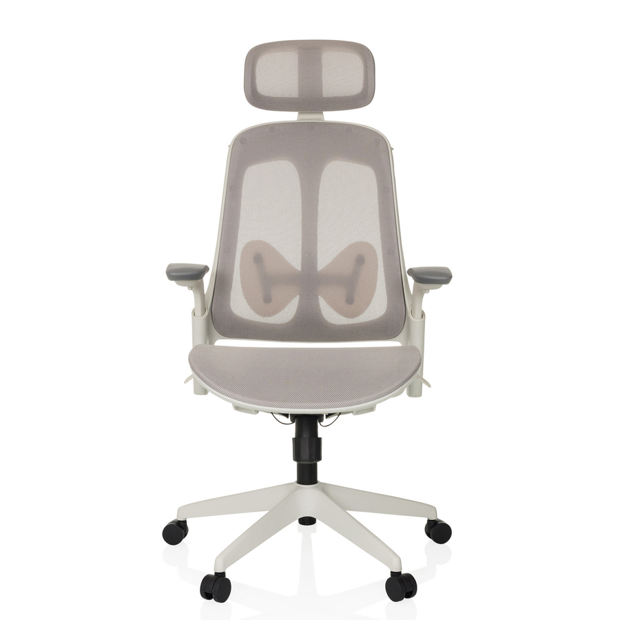 Hjh Office Bürostuhl Drehstuhl Stuhl Netzstoff Grau Arceo M Siehe Text/Foto B-Ware - 4064323038740