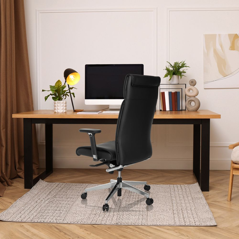 Hjh Office Curyo Profi Chefsessel Bürostuhl Drehstuhl Schwarz Ergonomisch B-Ware - 883009