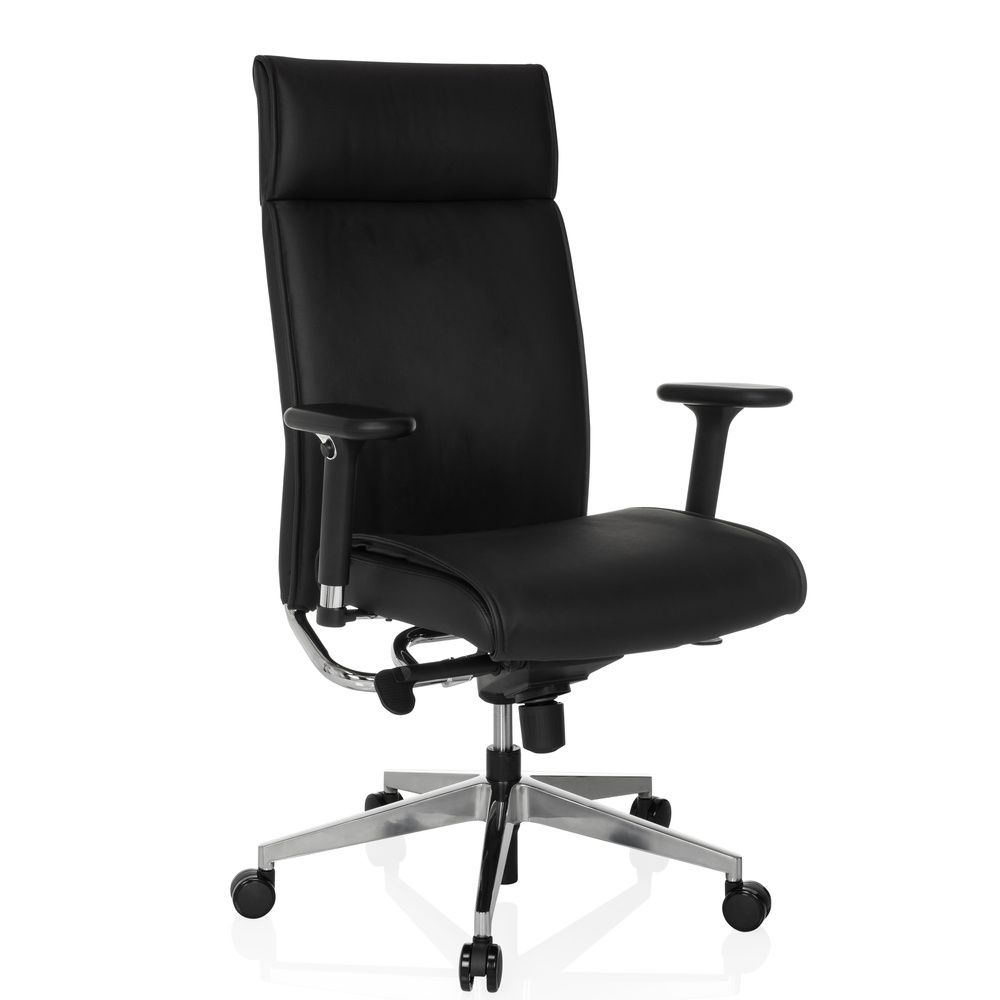 Hjh Office Curyo Profi Chefsessel Bürostuhl Drehstuhl Schwarz Ergonomisch B-Ware - 883009