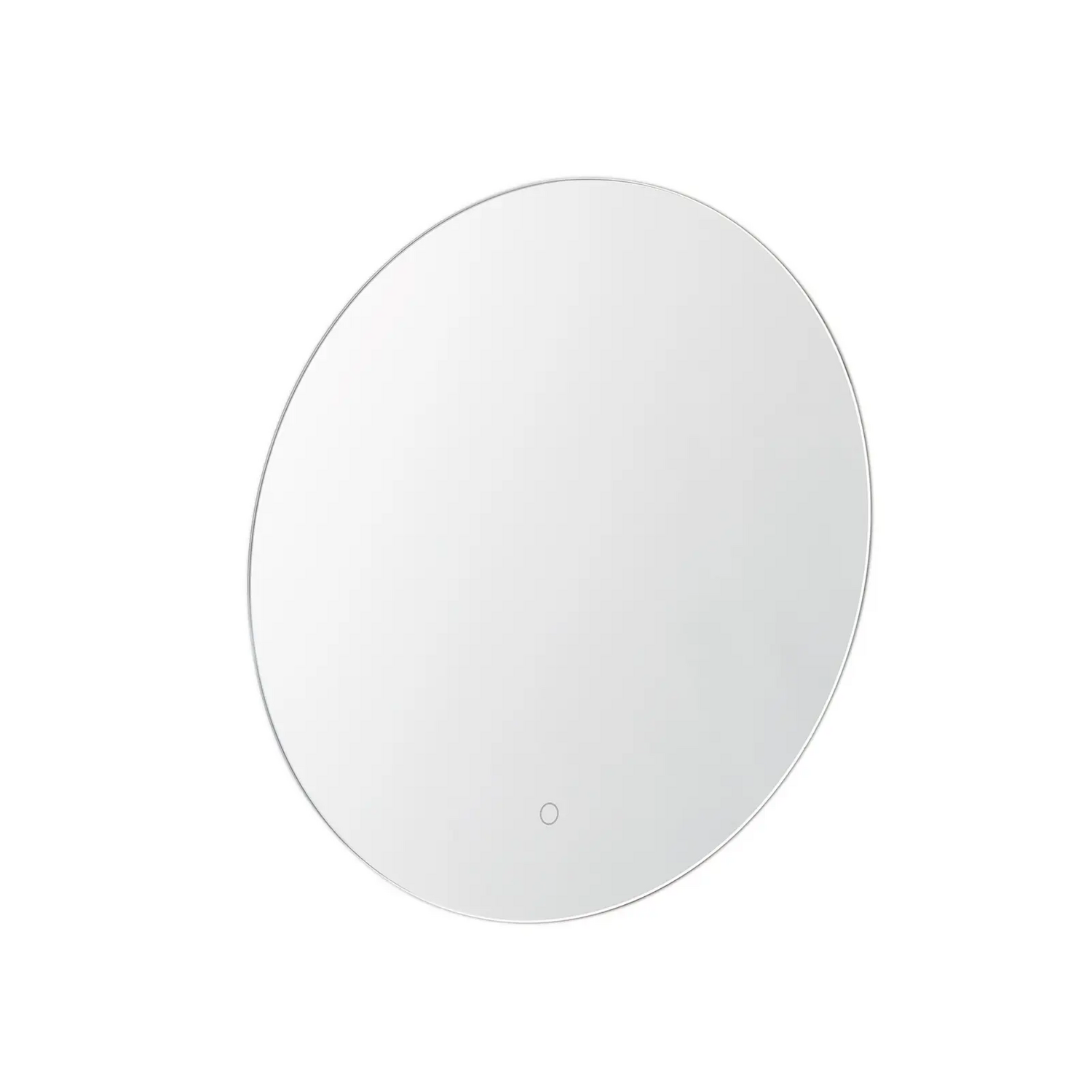 B-Ware Lucande Led Spiegel Celestiel Rund Beheizbar Cct ø 60 Cm Wandspiegel Chrom