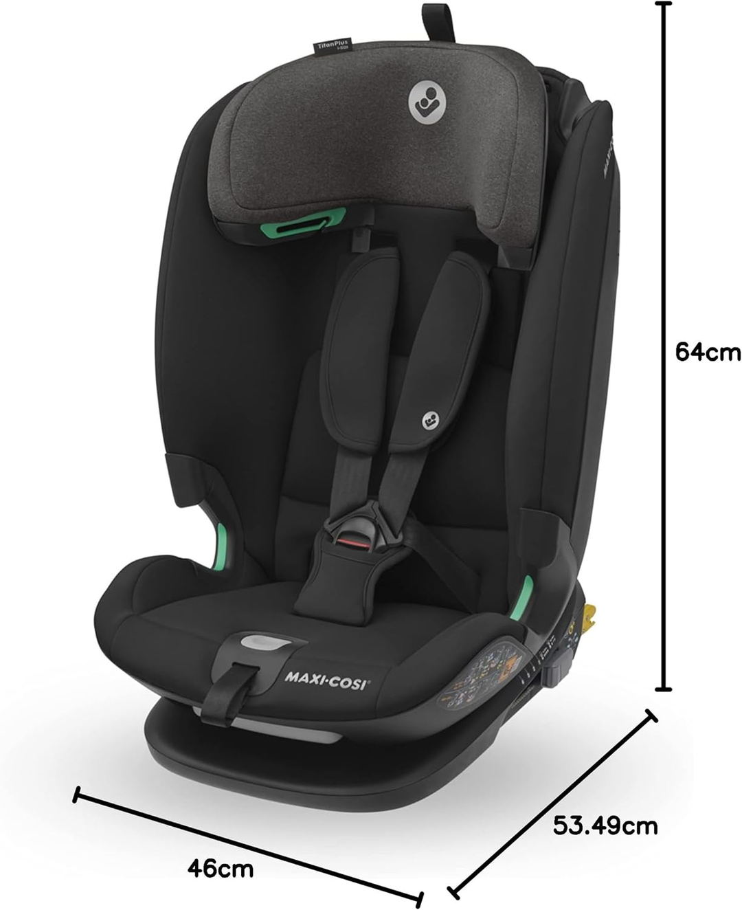 Maxi Cosi Titan Plus I Size Kindersitz Autositz Kinderautositz Authentic Grey  B-Ware - 8836510110