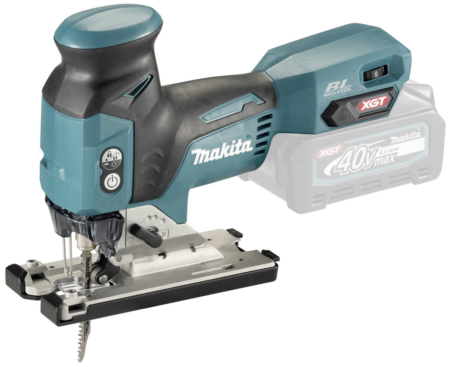 B-Ware Makita Akku Säge Pendelhubsäge Stichsäge 40 V Max. Ladegerät Siehe Text/Foto - 88381770293
