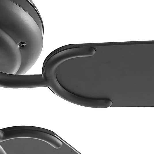 B-Ware Starluna Shamoian Deckenventilator Deckenlampe Ventilator Leuchte Schwarz/G237