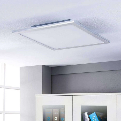 B-Ware Lindby Led Panel Deckenleuchte Deckenlampe Cct Weiß Silber 62 Cm Siehe Text - 4251096528428
