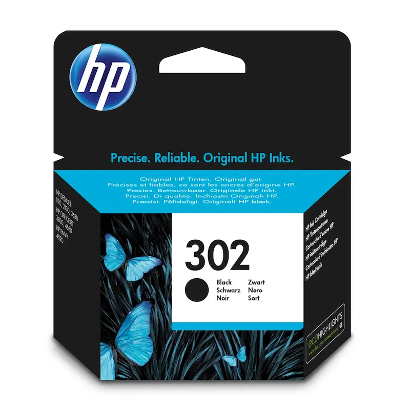B-Ware Hp Druckerpatrone Tintenpatrone Schwarz 302 Original Druckleistung 170 Seiten - 888793803011