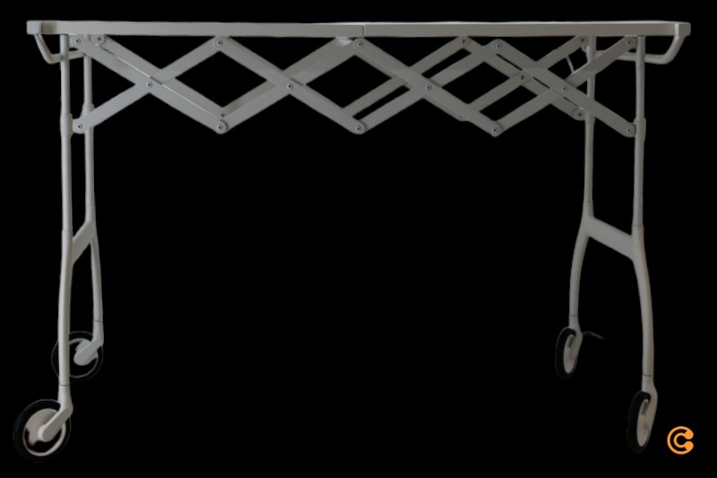 Kartell Battista Servierwagen Rollwagen Küchenwagen Monochrom Siehe Fotos B-Ware