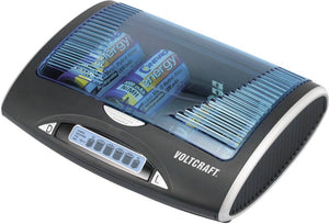 B-Ware VOLTCRAFT P-600 Rundzellen-Ladegerät  NiMH Micro AAA Mignon AA Baby C 9 V Block
