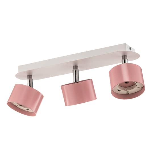 Euluna Deckenstrahler Cloudy Deckenlampe Deckenlicht Leuchte Dreiflammig Rosa B-Ware - 5902693776116