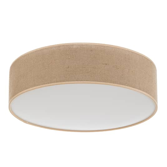 Euluna Deckenlampe Deckenleuchten Lampen Leuchte Jute Mit Beigem Schirm ø 48 Cm  B-Ware