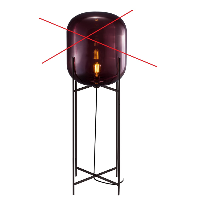 Pulpo Oda Leuchte Big Stehleuchte Lampe Standlicht Beleuchtung Siehe Text/Foto B-Ware - 4250298751986