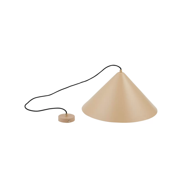 Lindby Hängeleuchte Clarine beige Ø 50 cm Metall Deckenlampe Lampe Leuchte Spot