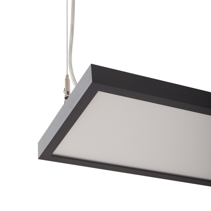 Arcchio Finix LED-Hängeleuchte schwarz 60W dimmbar Deckenlampe Lampe Leuchte