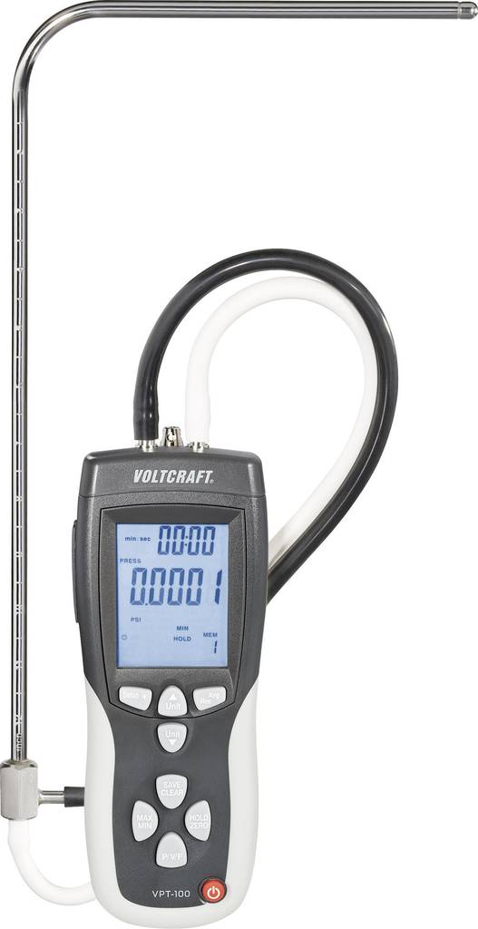 Voltcraft VPT-100 5 bis 80 m/s Anemometer Messbereich Druck: ±5000 Pa Messgerät - 4016138784091