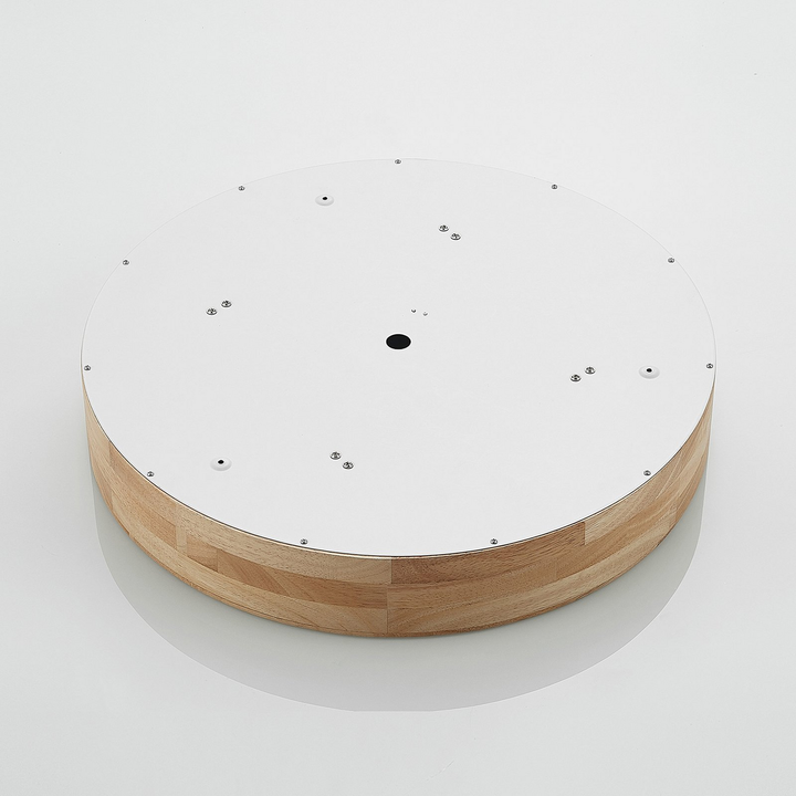 Lindby Tanju Deckenlampe Eichenholz Ø50cm Deckenlicht Deko-Deckenlicht Licht E27
