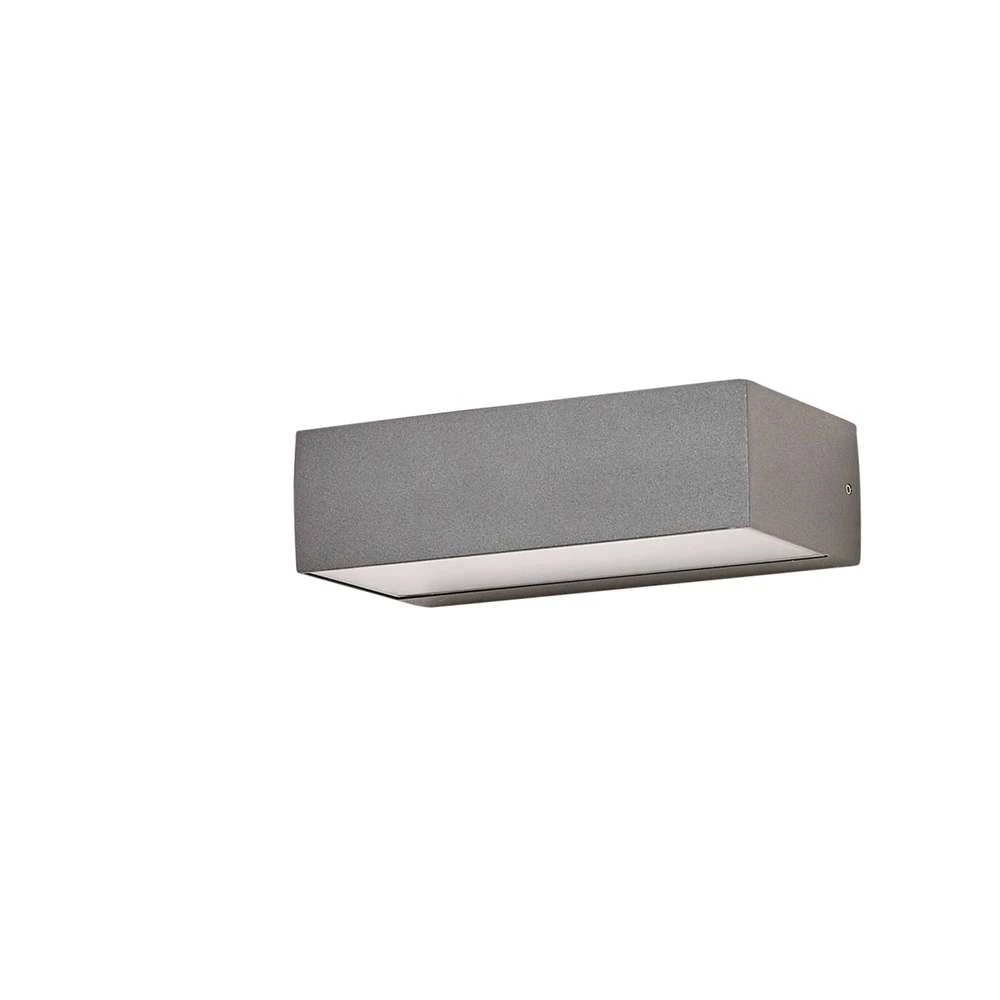 Applique murale extérieure LED Lucande Lissi, lampe murale, éclairage extérieur, lampe 
