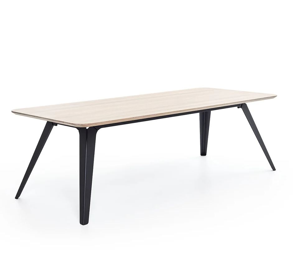 Puik Fold Esstisch Tisch Esszimmertisch 240 x 100 cm Eiche schwarz Küchentisch