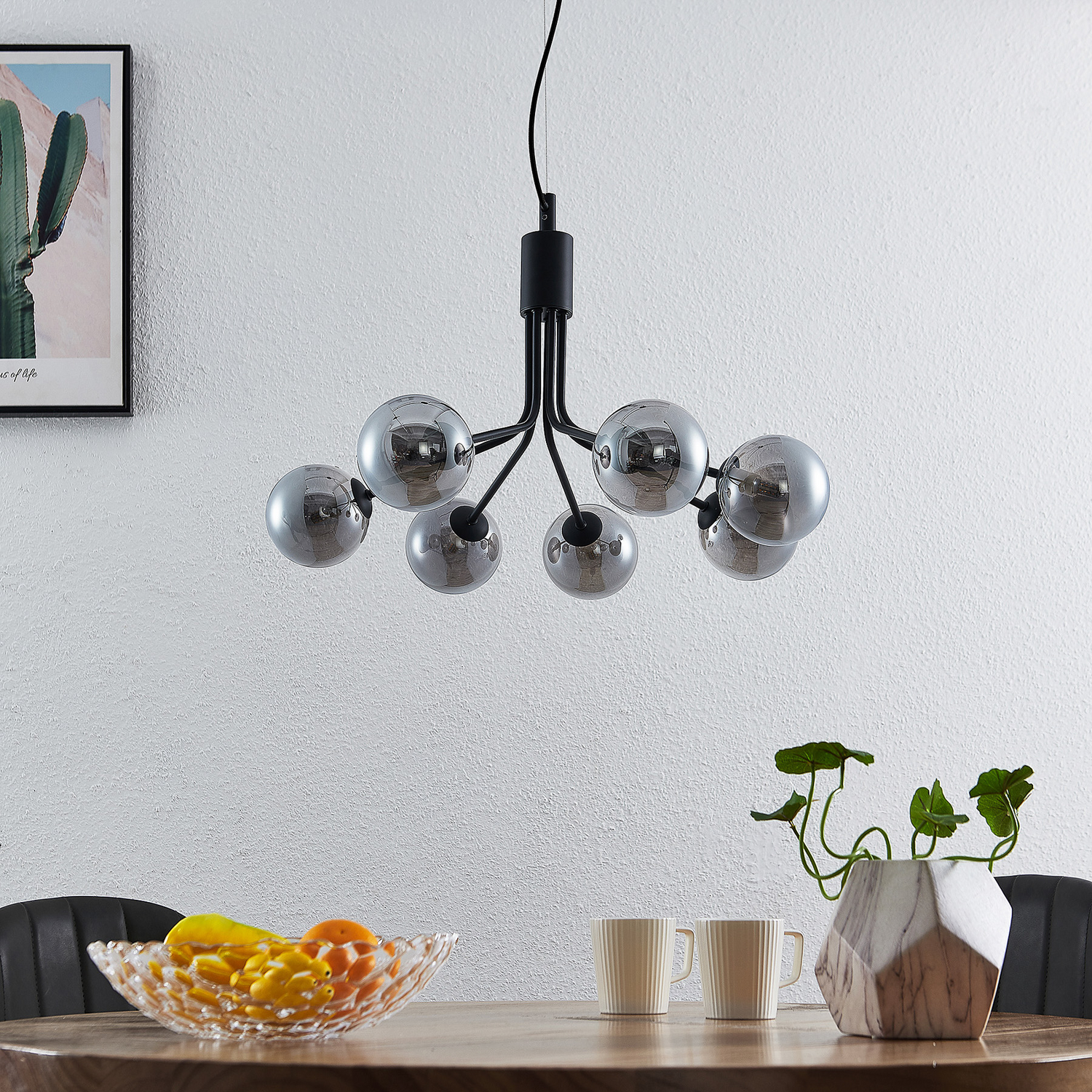 Lucande Wynona Pendelleuchte 7-flammig Deckenlampe Hängelampe