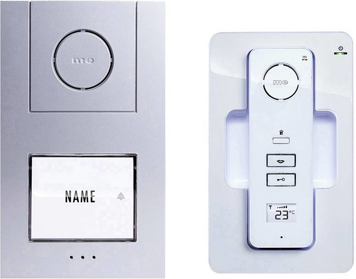m-e modern-electronics 40941 Türsprechanlage DECT Funk Komplett-Set