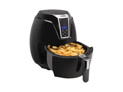 B-Ware Princess 01.182021.01.001 Heißluft Fritteuse 1400 W Display Fritteuse Schwarz