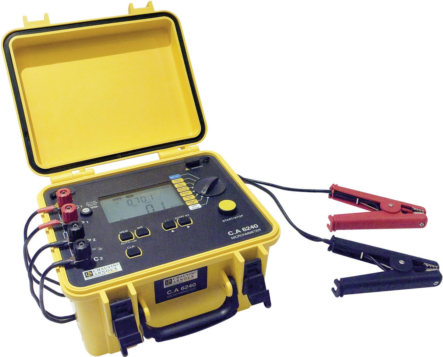 Chauvin Arnoux C.A 6240 Micro-Ohmmeter Ohmmessgerät Widerstandsmessgerät