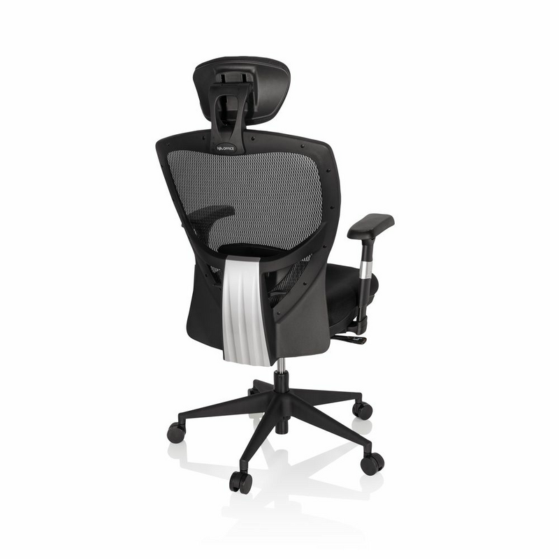 hjh OFFICE Bürostuhl Chefsessel VENUS BASE Design schwarz SIEHE TEXT/FOTO133 - 4260182534526