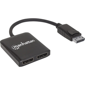 B-Ware Manhattan 207768 2 Port Display Port Splitter Switch Hdmi 3810 X 2160 Pixel Tv572