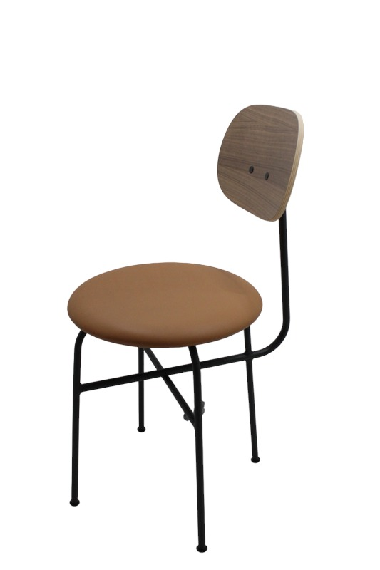 Audo Afteroom Stuhl Plus Küchenstuhl Essstuhl Esszimmerstuhl Braun Schwarz B-Ware