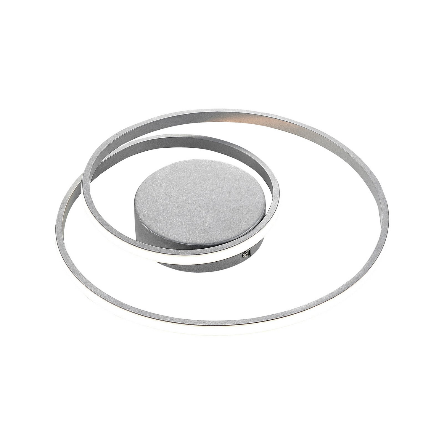 B-Ware Lindby Kyron Led Deckenlampe Deckenlampe Lampe Leuchte 22 W Silber Titanfarbi597