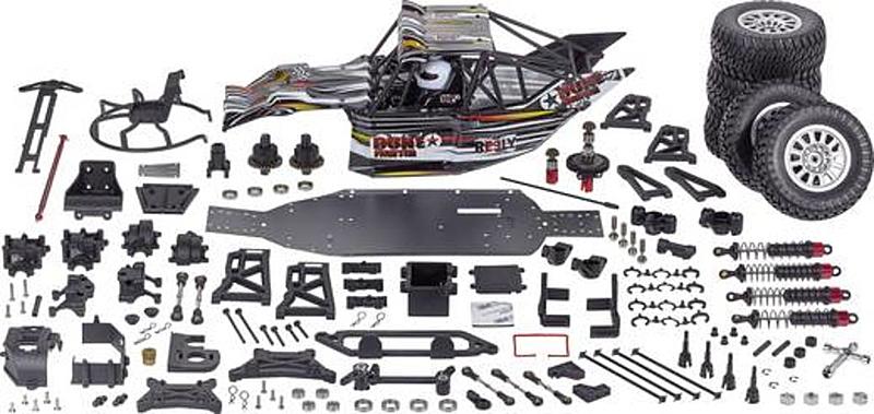 B-Ware Reely Dune Fighter 1 Zu 10 Rc Modellauto Elektro Buggy Allradantrieb 4 Ad Bausatz