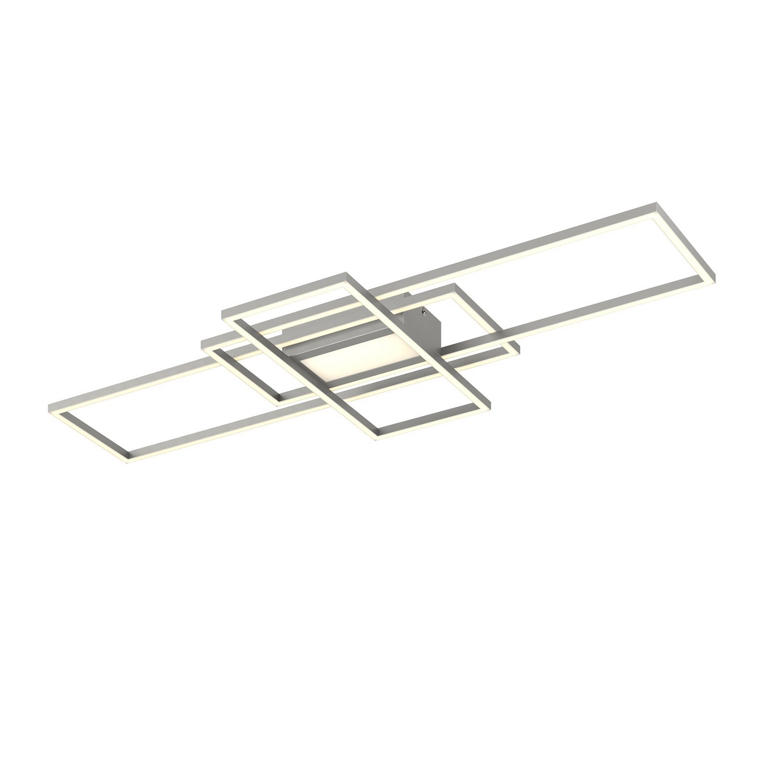 Lindby Mairin Led Deckenlampe Wohnzimmerleuchte Deckenlampe Lampe Led Nickel34 B-Ware - 4251096574869