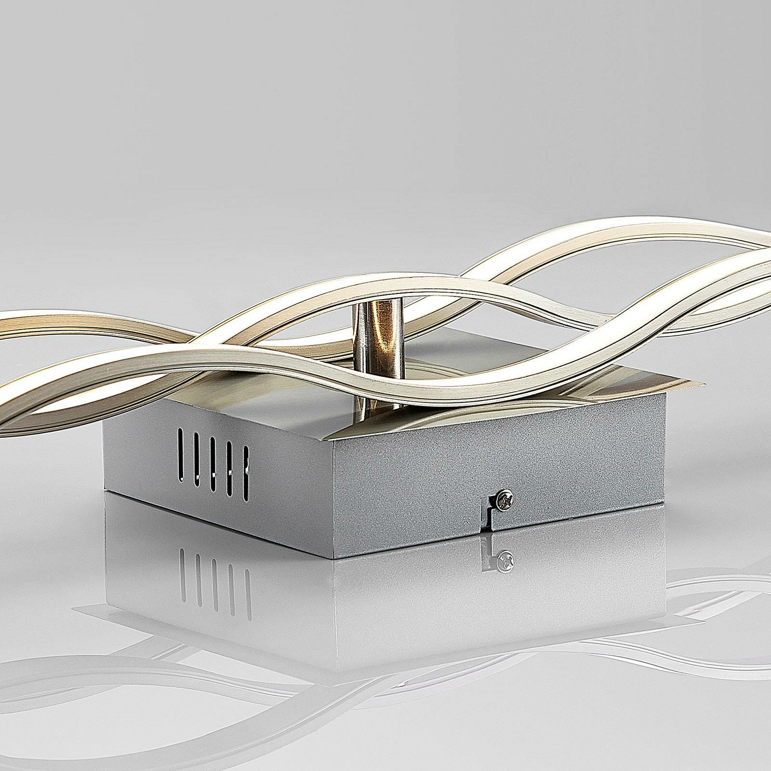 Lindby Led Deckenlampe Safia Deckenlampe Lampe Leuchte Wellenform Dreiflammig557 B-Ware - 4251096537246