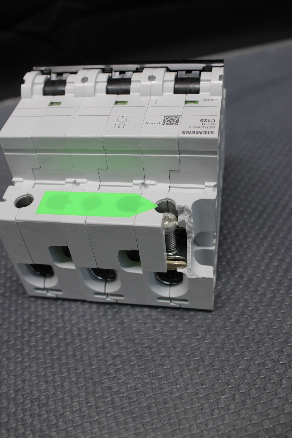 B-Ware Siemens 5SP43927 5SP4392-7 Leitungsschutzschalter 400V 10kA SIEHE TEXT/FOTOS