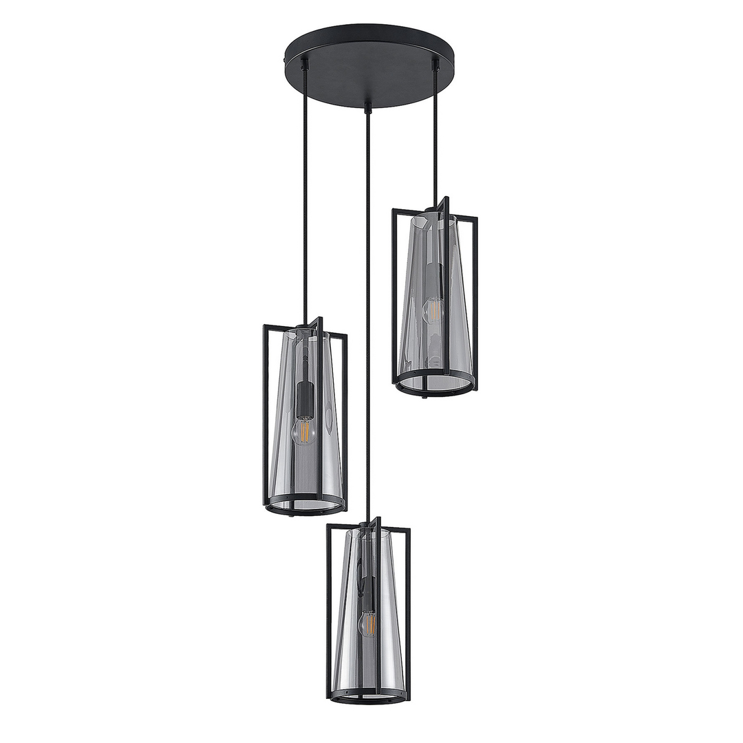 Lucande Rufina Pendellampe Pendelleuchte Lampe Leuchte Hängeleuchte Hängelampe B-Ware