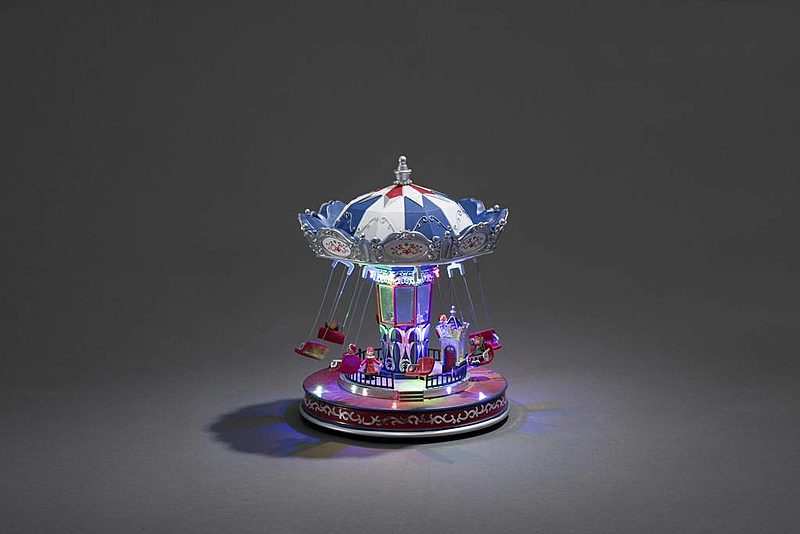 B-Ware Konstsmide 3443 000 Karussell Rgbw Led Bunt Weihnachten Deko Led Lampe Leuchte