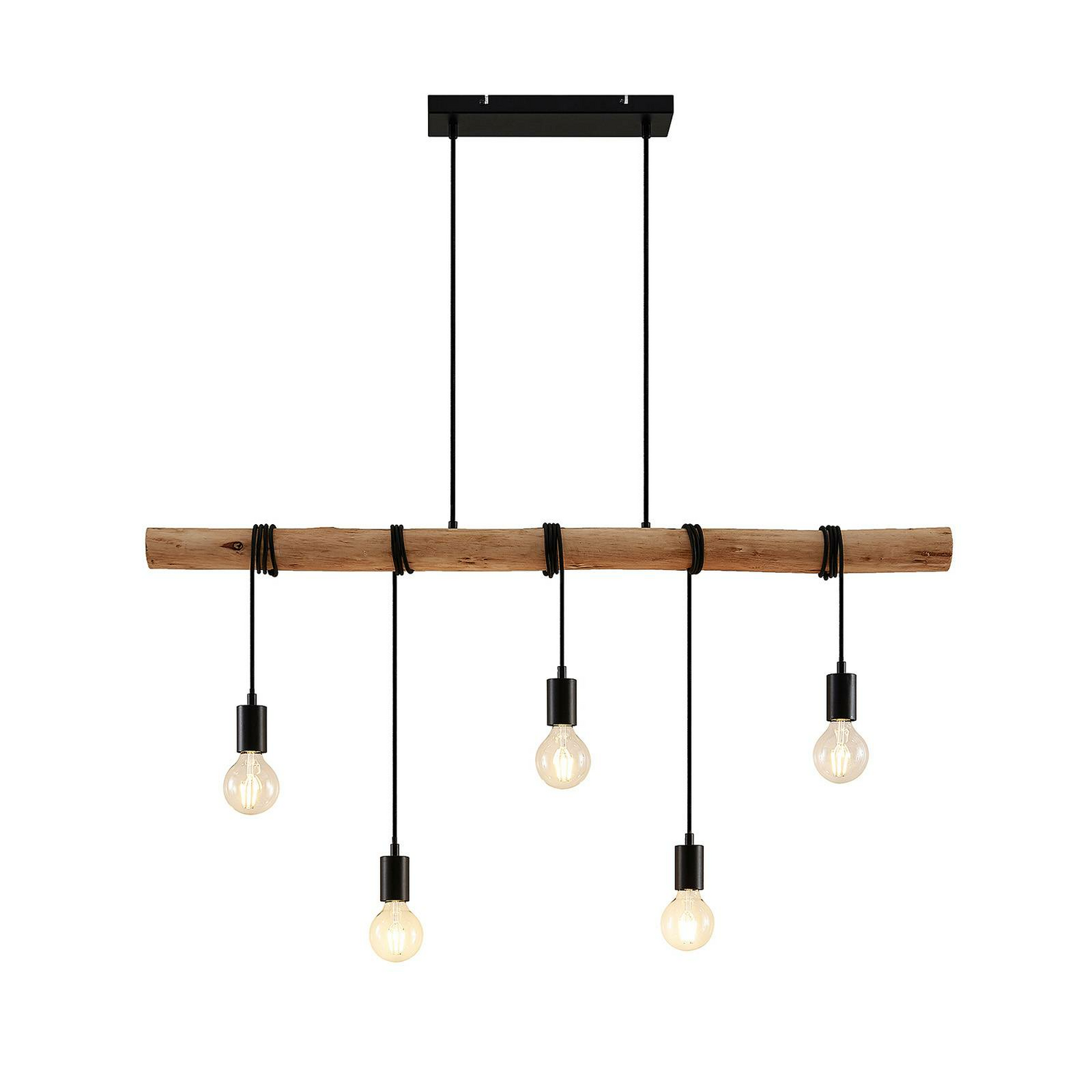 B-Ware Lindby Rom Hängeleuchte Deckenlampe Wohnzimmerleuchte Deko Pendelleuchte E27573