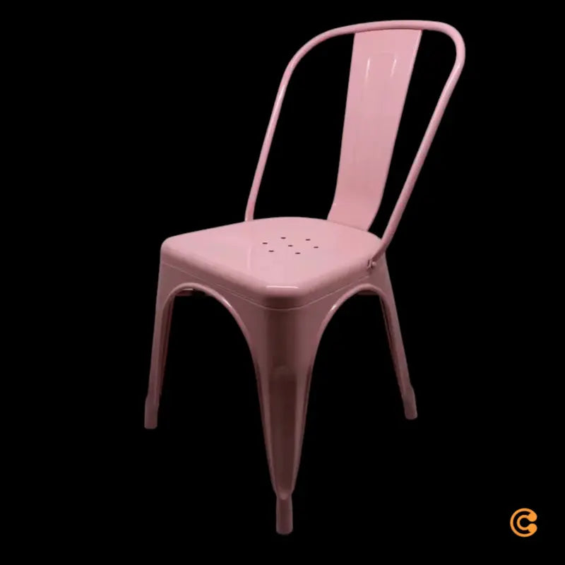 hjh OFFICE Stuhl Bistrostuhl Sitzgelegenheit rosa stapelbar Gastronomie787 - 4064323013082