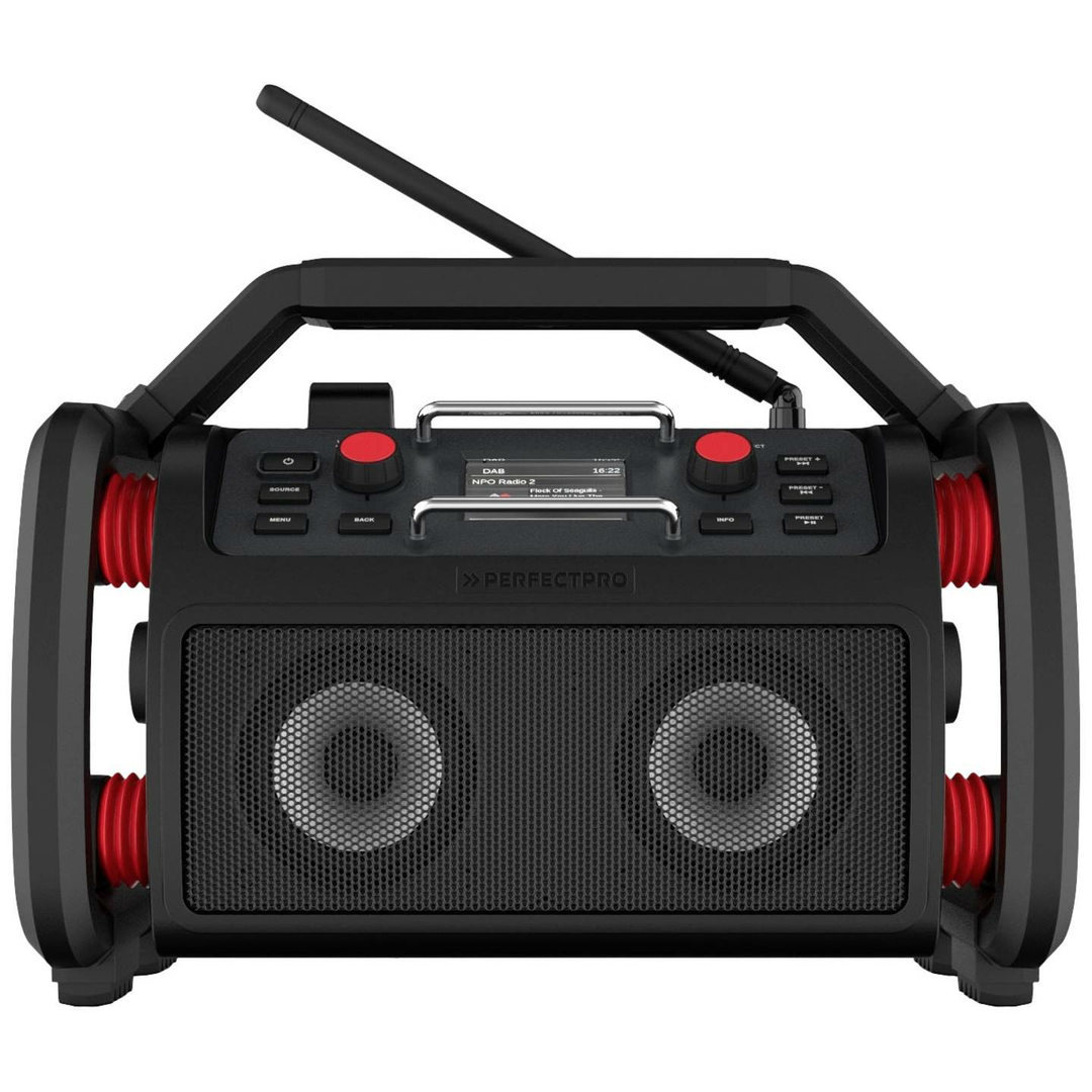 Perfect Pro Rock Pro Baustellenradio Dab+ Ukw Aux Bluetooth Usb Siehe Text/Foto C-Ware