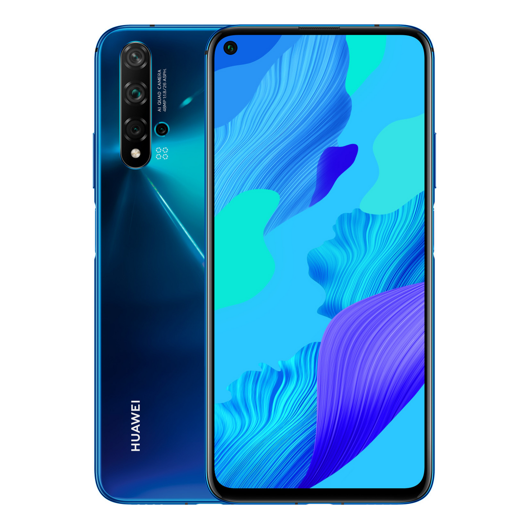 HUAWEI Nova 5T crush blue Dual Sim Smartphone Handy 128 GB 15,9 cm  DEMOPRODUKT